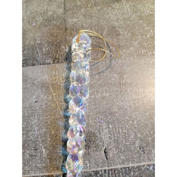 Clear Xmas icicle ice ornament decor - Picture 1 of 4